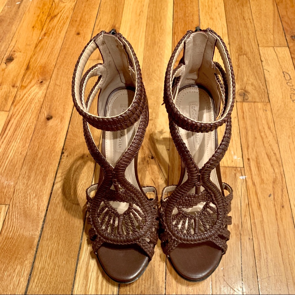 Brand new BCBG heeled sandal.
